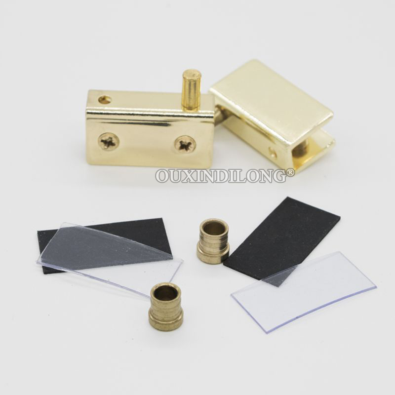 Glass Door Hinge - 10 Pasang Engsel Pintu Kaca Stainless