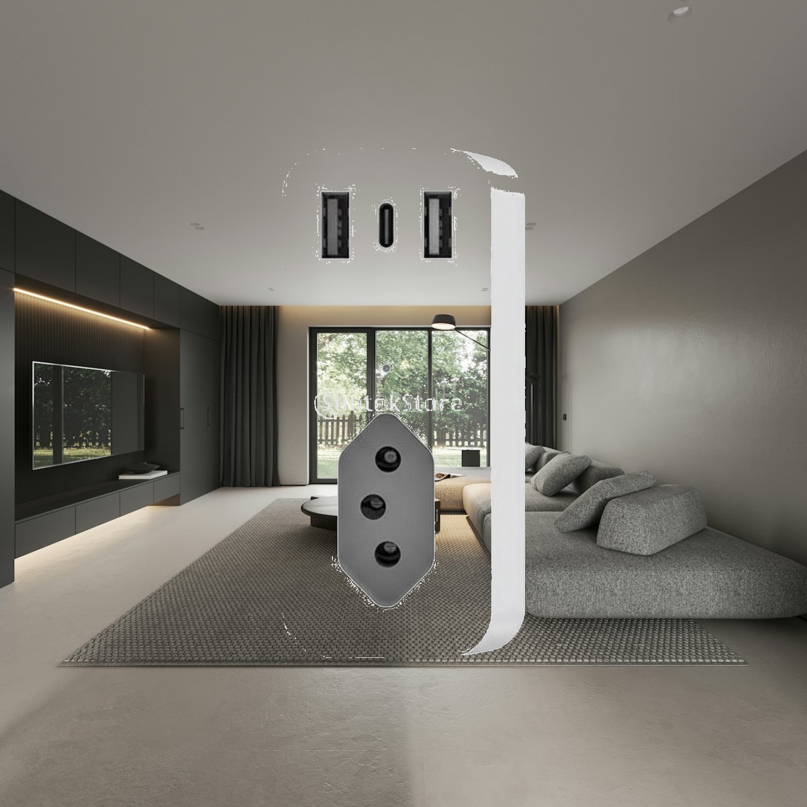 Timer Dual Outlet - Stop Kontak Pintar yang Diaktifkan dengan