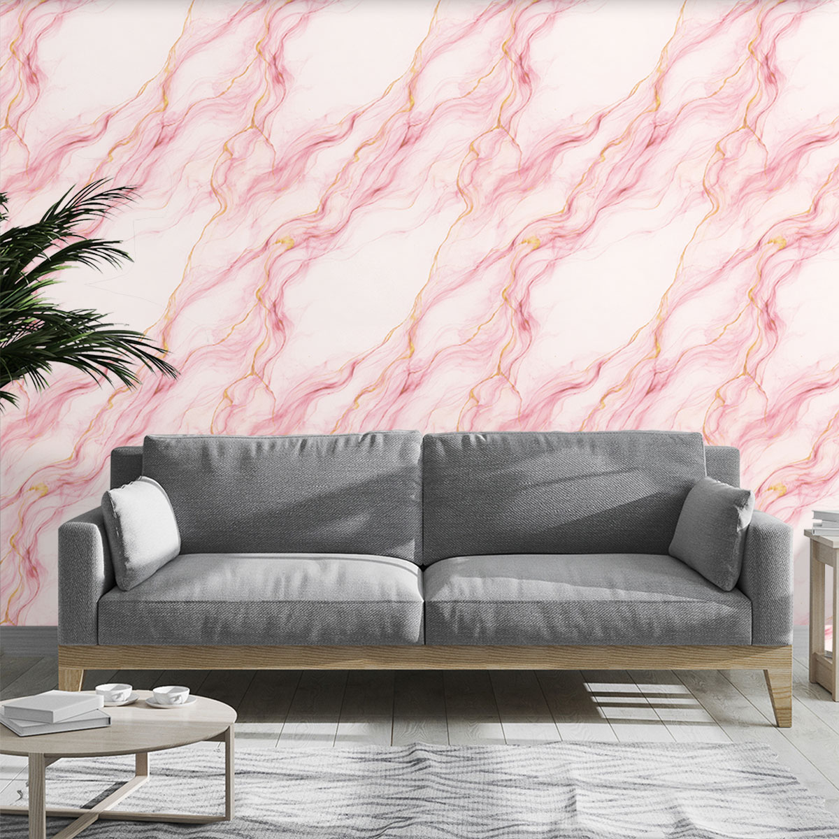 1pc Wallpaper PVC Daur Ulang M - Pvc Panel Background ulasan dan harga