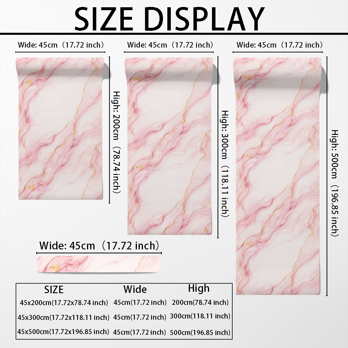 1pc Wallpaper PVC Daur Ulang M - Pvc Panel Background ulasan dan harga